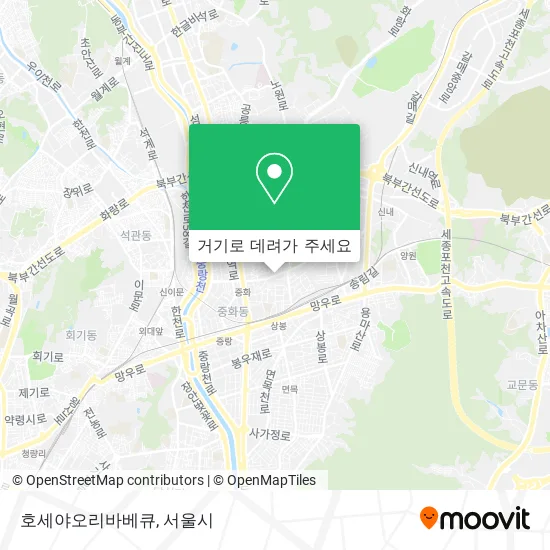 호세야오리바베큐 지도