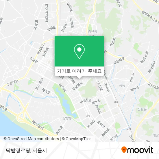 닥밭경로당 지도