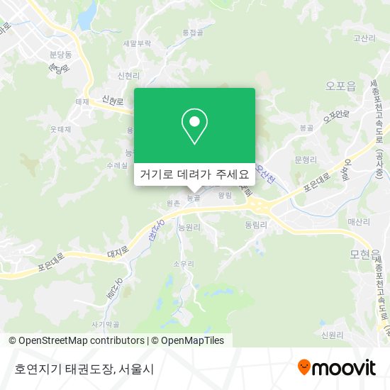 호연지기 태권도장 지도