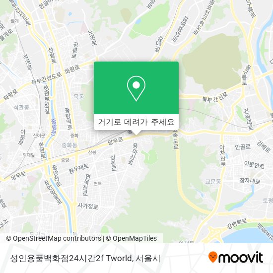 성인용품백화점24시간2f          Tworld 지도