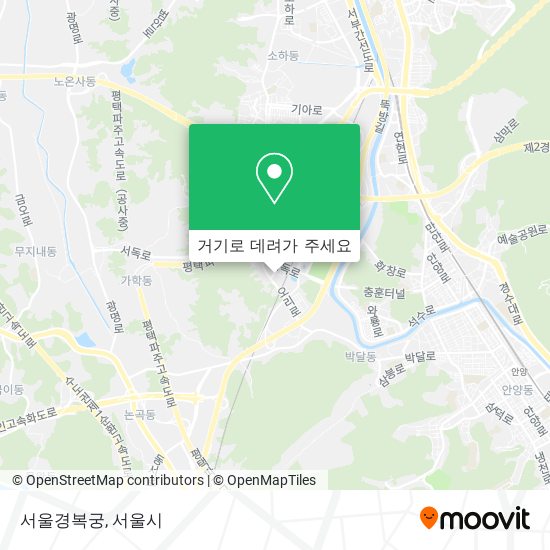 서울경복궁 지도
