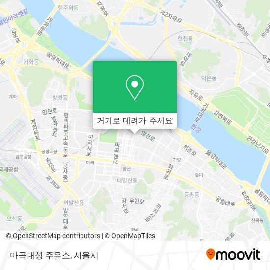 마곡대성 주유소 지도