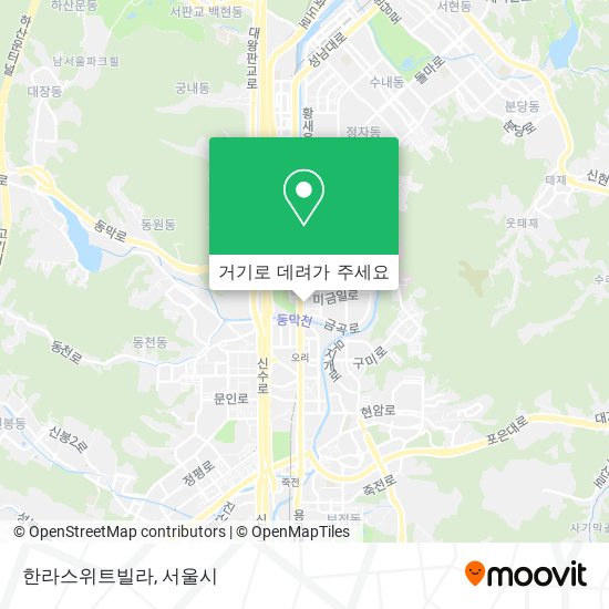 한라스위트빌라 지도