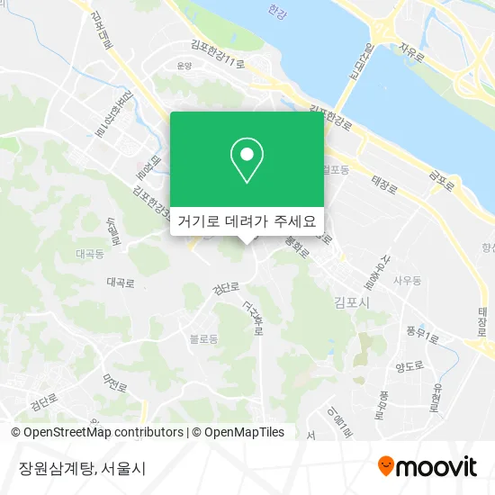 장원삼계탕 지도