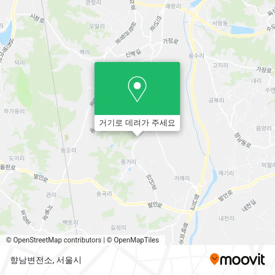 향남변전소 지도