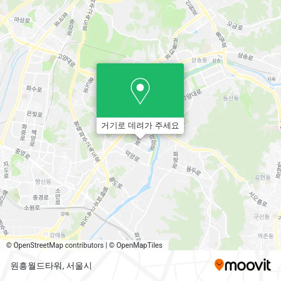 원흥월드타워 지도