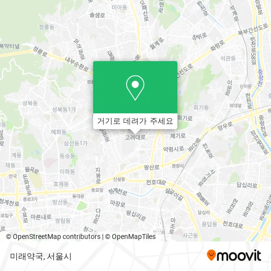 미래약국 지도