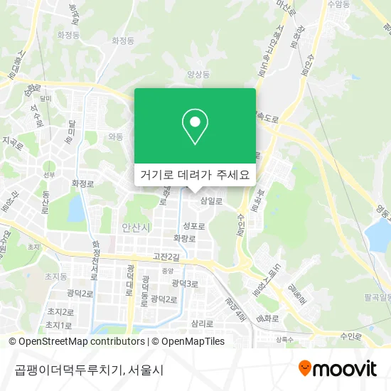 곱팽이더덕두루치기 지도