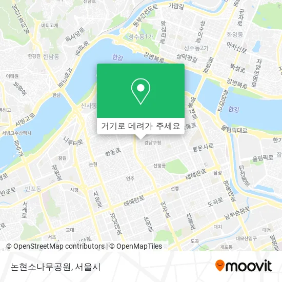 논현소나무공원 지도