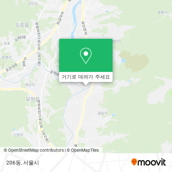 206동 지도