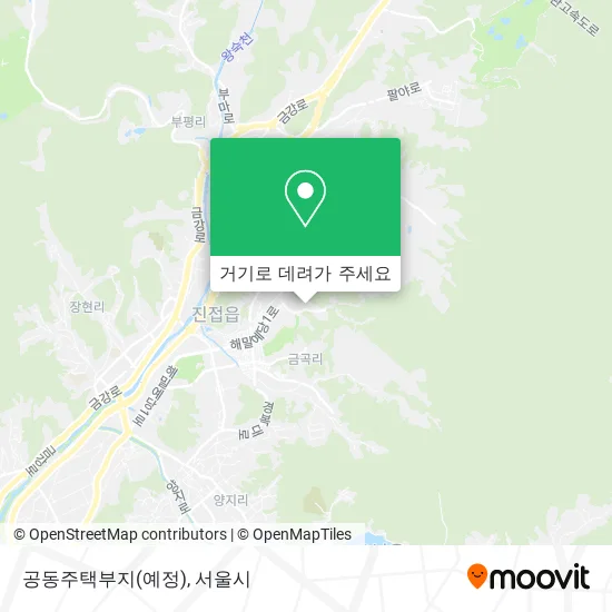 공동주택부지(예정) 지도