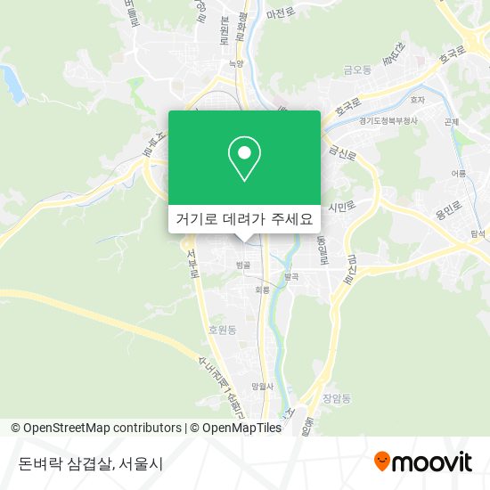 돈벼락 삼겹살 지도