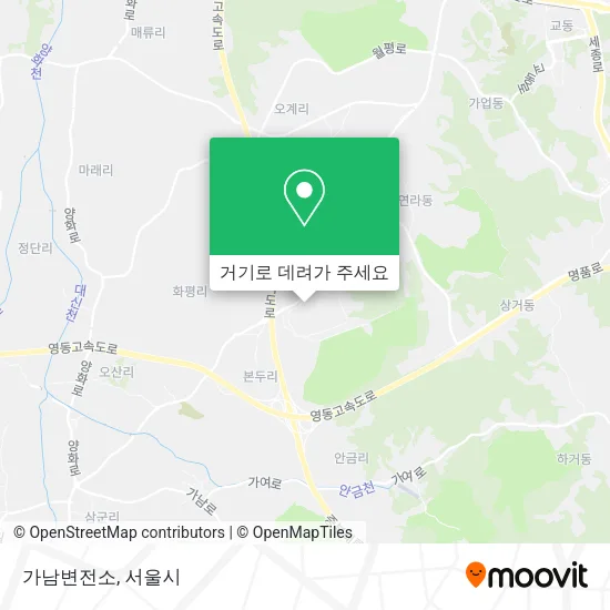 가남변전소 지도