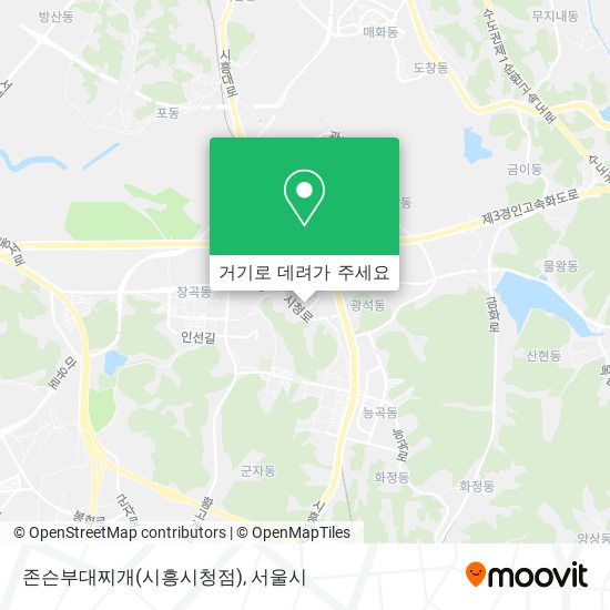 존슨부대찌개(시흥시청점) 지도