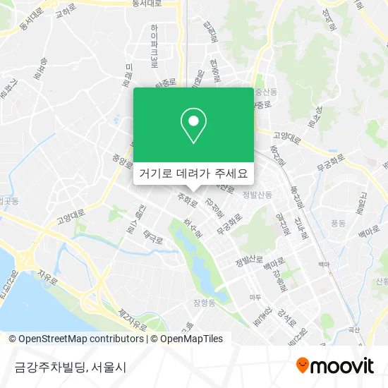 금강주차빌딩 지도