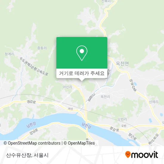 산수유산장 지도