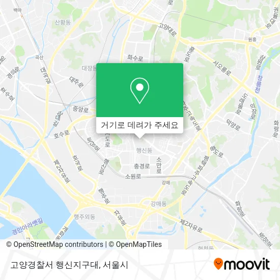 고양경찰서 행신지구대 지도