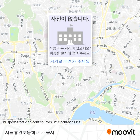 서울흥인초등학교 지도