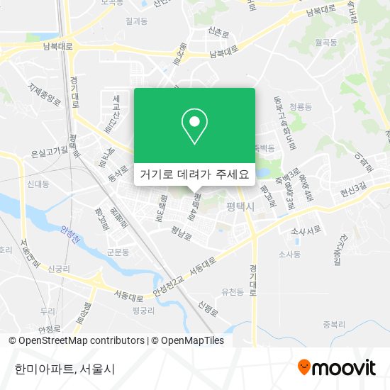 한미아파트 지도
