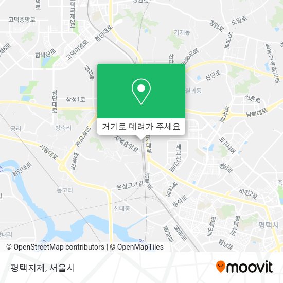 평택지제 지도