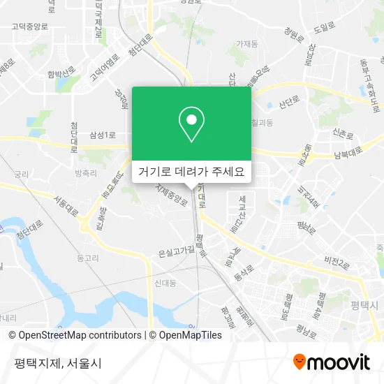 평택지제 지도