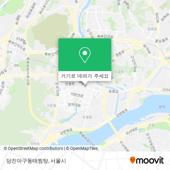 당진아구동태찜탕 지도