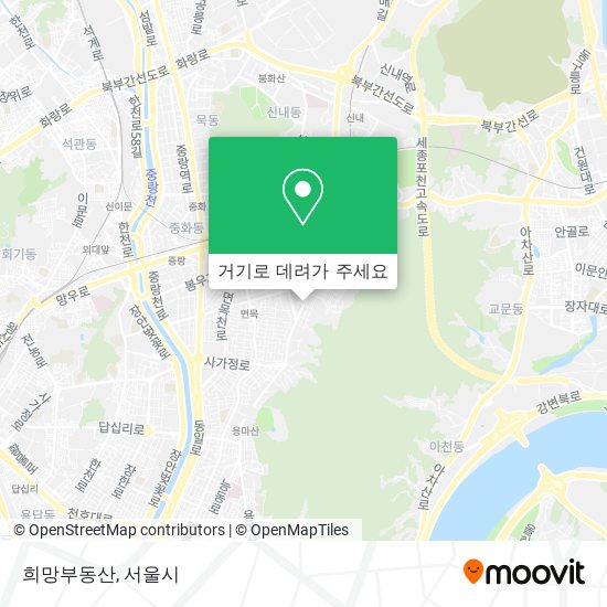 희망부동산 지도