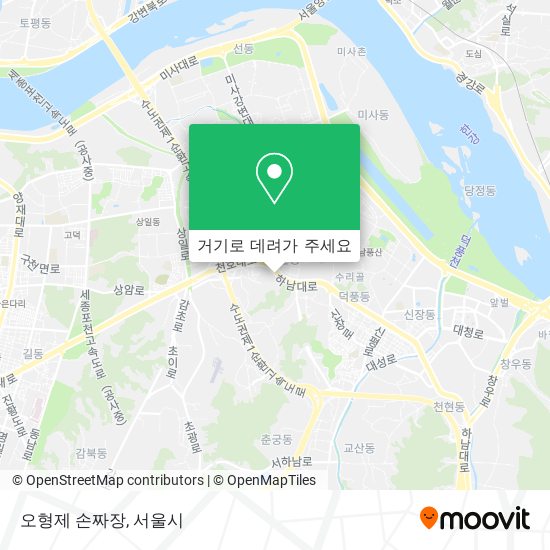 오형제 손짜장 지도