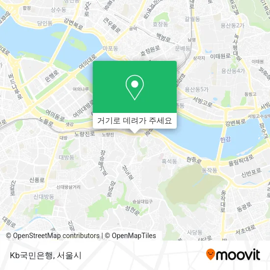 Kb국민은행 지도