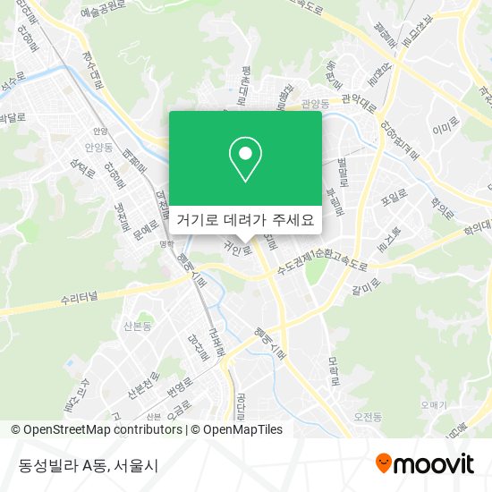 동성빌라 A동 지도