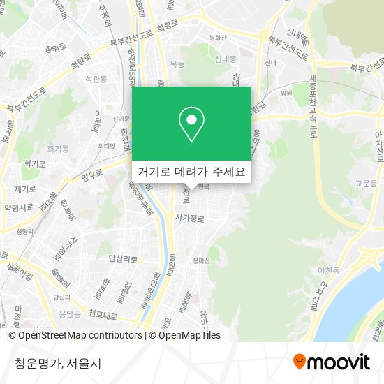 청운명가 지도