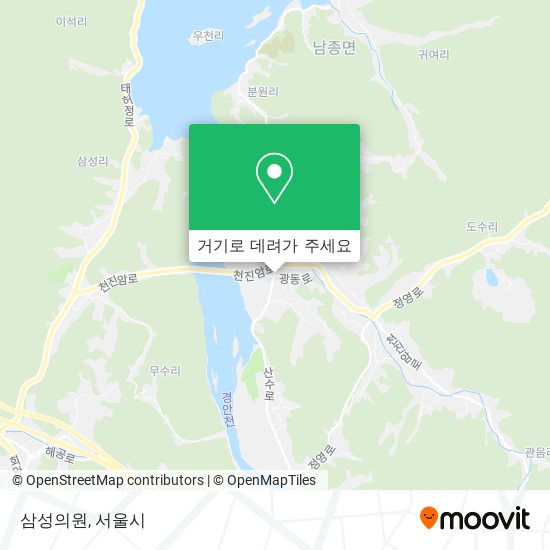 삼성의원 지도