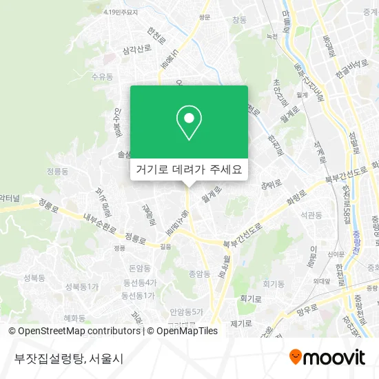 부잣집설렁탕 지도