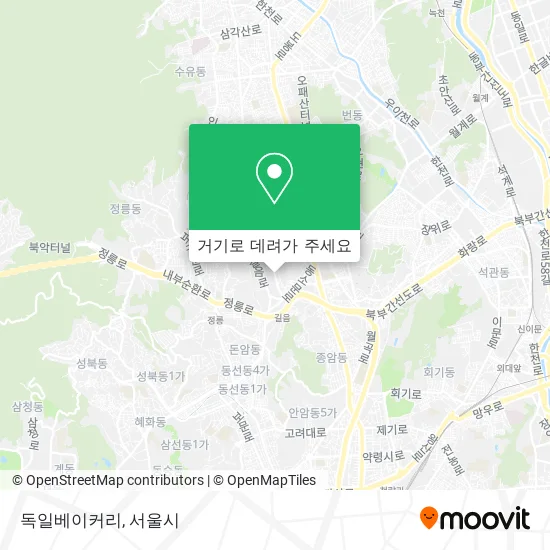 독일베이커리 지도