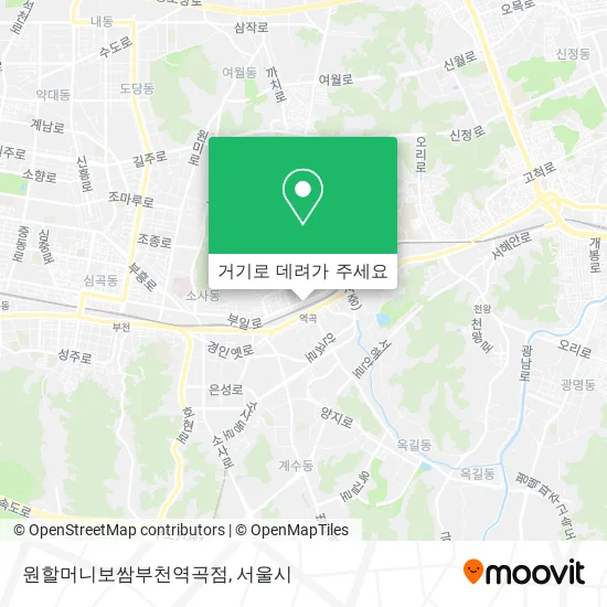 원할머니보쌈부천역곡점 지도