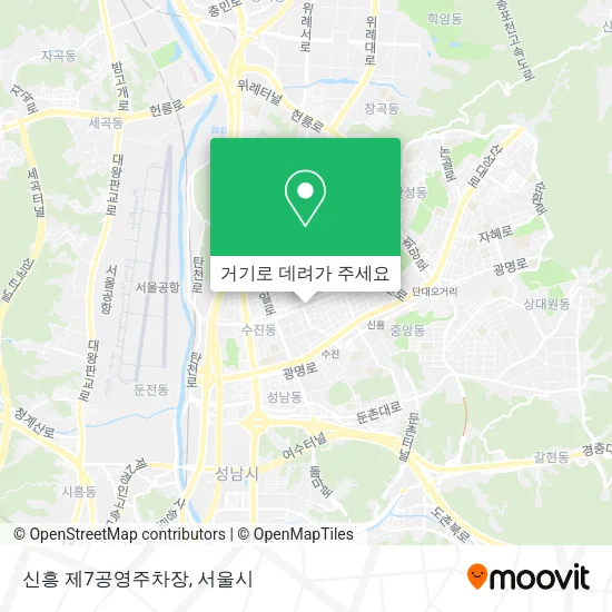 신흥 제7공영주차장 지도
