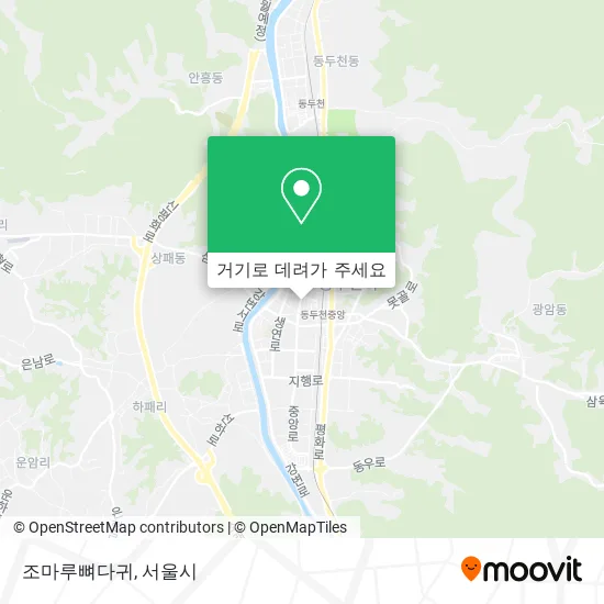조마루뼈다귀 지도