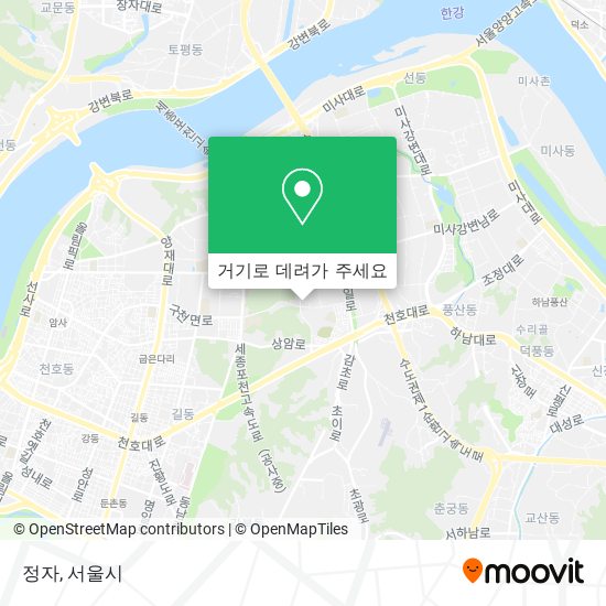 정자 지도