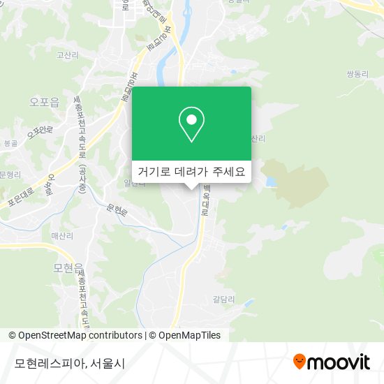 모현레스피아 지도