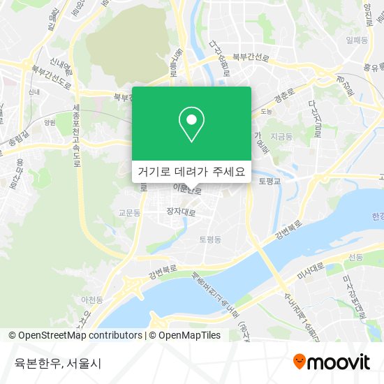 육본한우 지도