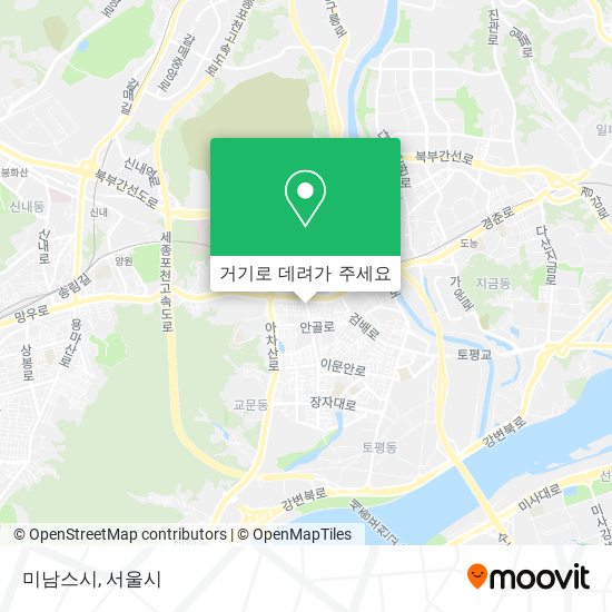미남스시 지도