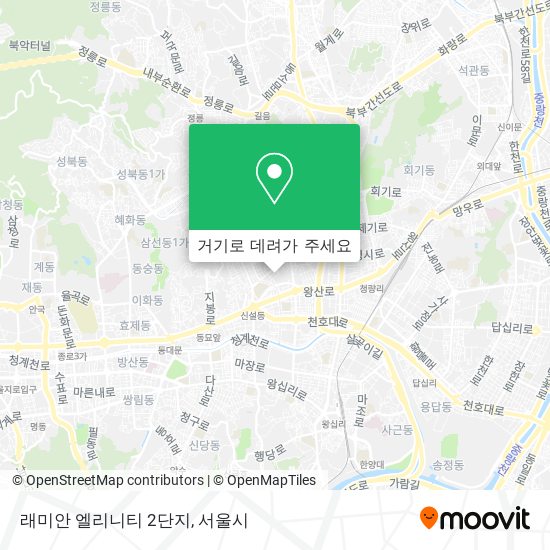 래미안 엘리니티 2단지 지도