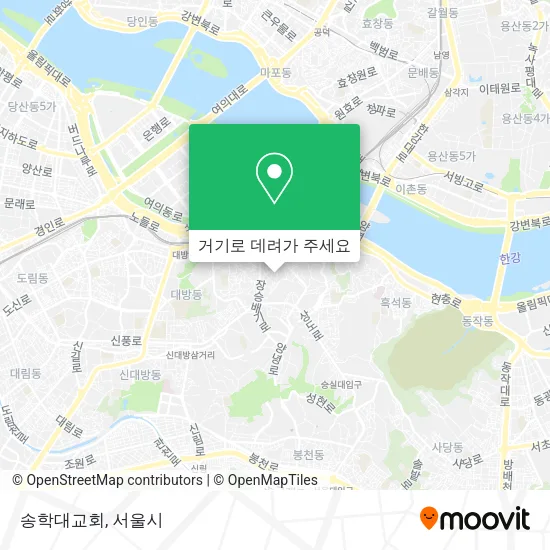 송학대교회 지도