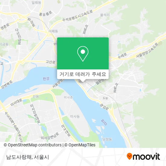 남도사랑채 지도
