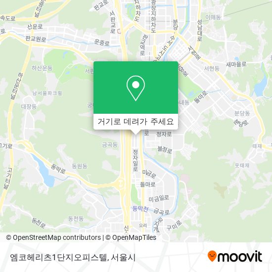엠코헤리츠1단지오피스텔 지도
