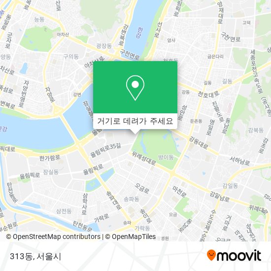 313동 지도