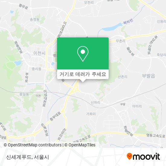 신세계푸드 지도