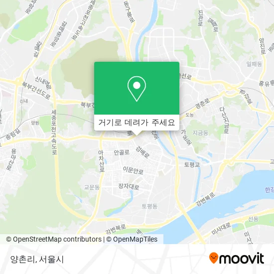 양촌리 지도