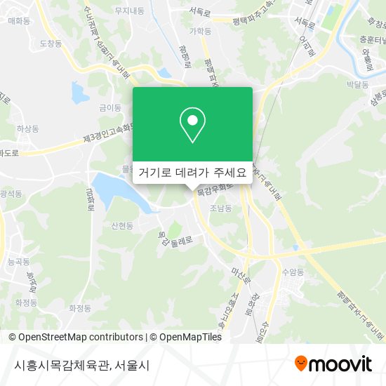 시흥시목감체육관 지도