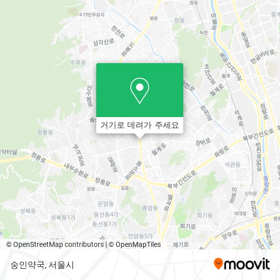 숭인약국 지도